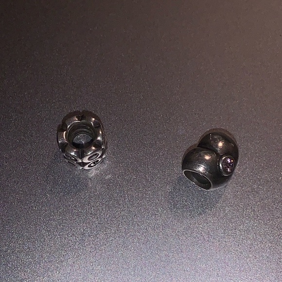 Pandora silver charms - Picture 1 of 2